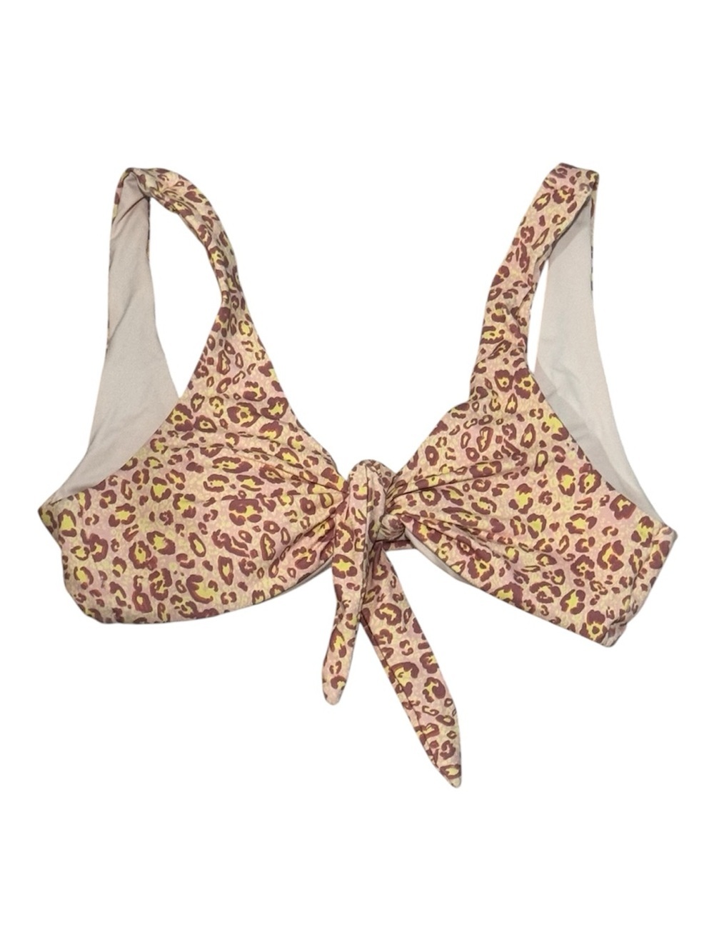 Dippin' Daisy's Pale Pink Swimwear Top with White Label